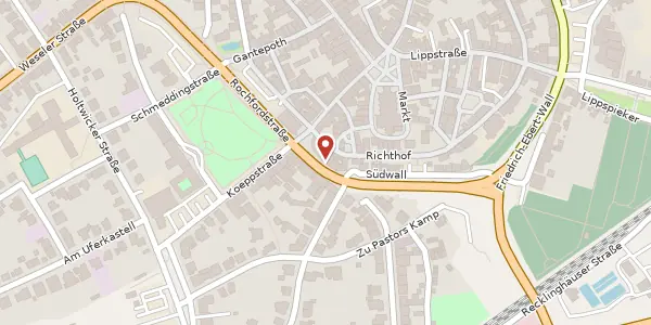 Karte der Umgebung von Rochfordstr. 35, 45721 Haltern am See