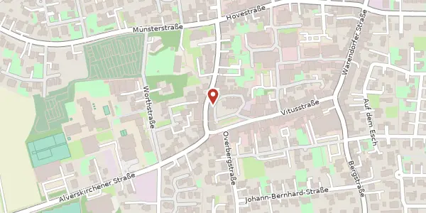 Karte der Umgebung von Kirchplatz 6, 48351 Everswinkel