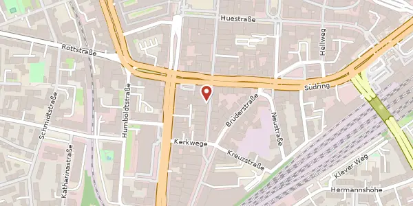 Karte der Umgebung von Kortumstr. 37, 44787 Bochum