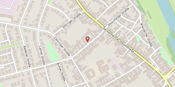 Karte der Umgebung von Rastatter Straße 12, 68239 Mannheim