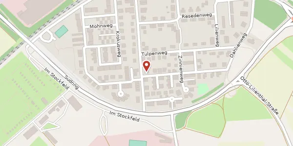 Karte der Umgebung von Anemonenweg 16, 77656 Offenburg