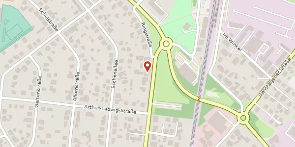 Karte der Umgebung von Ringstraße 26, 14974 Ludwigsfelde