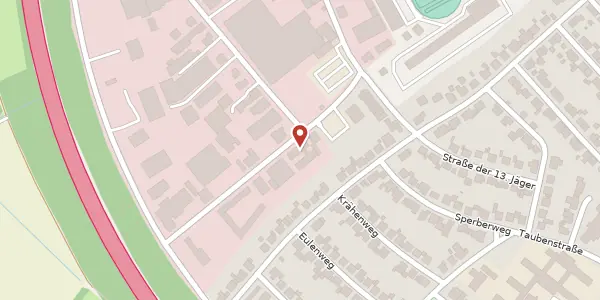 Karte der Umgebung von Lilienthalstraße 9, 66740 Saarlouis