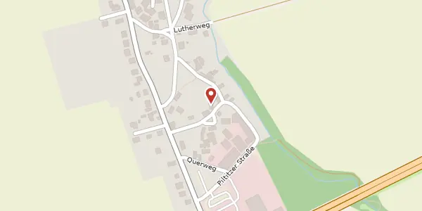 Karte der Umgebung von Wendenplatz 5, 06188 Landsberg OT Petersdorf