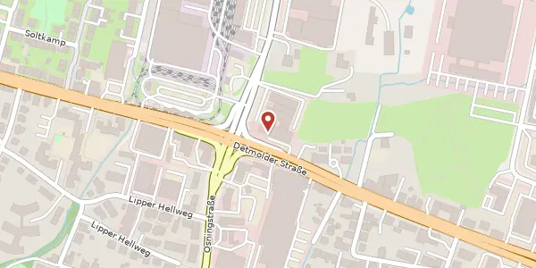 Karte der Umgebung von Detmolder Str. 235, 33605 Bielefeld