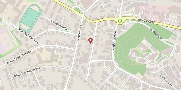 Karte der Umgebung von Tiergartenstraße 11, 56410 Montabaur