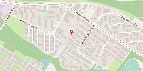 Karte der Umgebung von Königsberger Str. 68, 85053 Ingolstadt