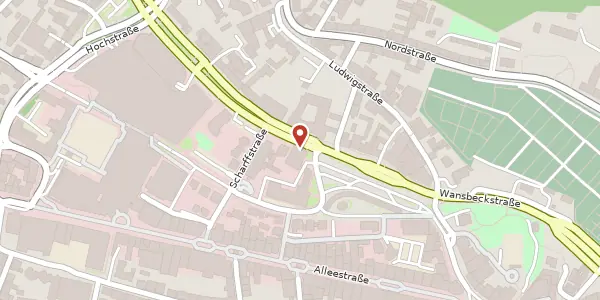 Karte der Umgebung von Elberfelder Str. 39, 42853 Remscheid