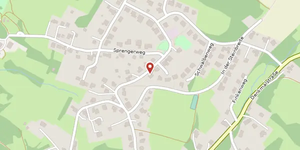 Karte der Umgebung von Ellernbruchweg 25, 32760 Detmold