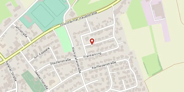 Karte der Umgebung von Allemannenstraße 4, 74564 Crailsheim
