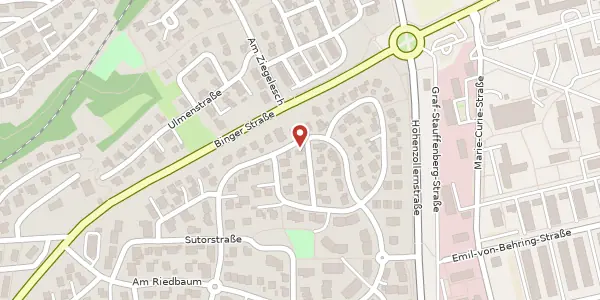 Karte der Umgebung von Dr.-Kayser-Straße 30, 72488 Sigmaringen