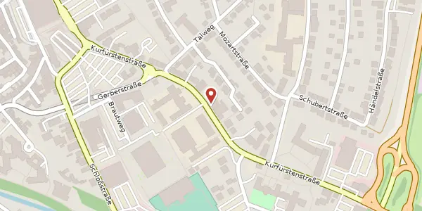 Karte der Umgebung von Kurfürstenstraße 49, 54516 Wittlich