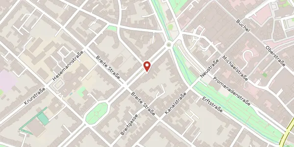 Karte der Umgebung von Drususallee 24, 41460 Neuss