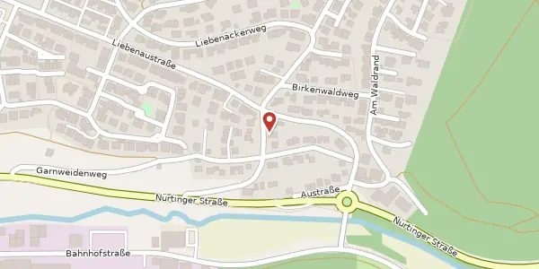 Karte der Umgebung von Goethestraße 4, 71111 Waldenbuch