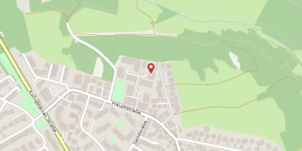 Karte der Umgebung von Am Hangelstein 16, 65812 Bad Soden
