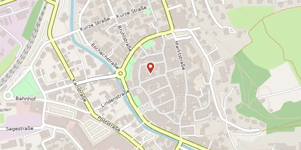 Karte der Umgebung von Kornhausstraße 12, 88299 Leutkirch