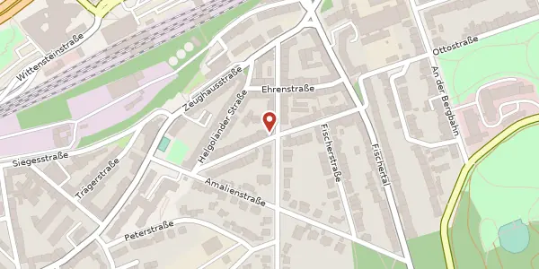 Karte der Umgebung von Borkumer Str. 21, 42287 Wuppertal