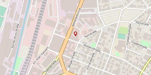 Karte der Umgebung von Parkstraße 56, 88212 Ravensburg