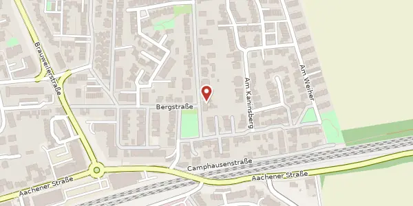 Karte der Umgebung von Baumschulenstr. 10, 50226 Frechen-Königsdorf