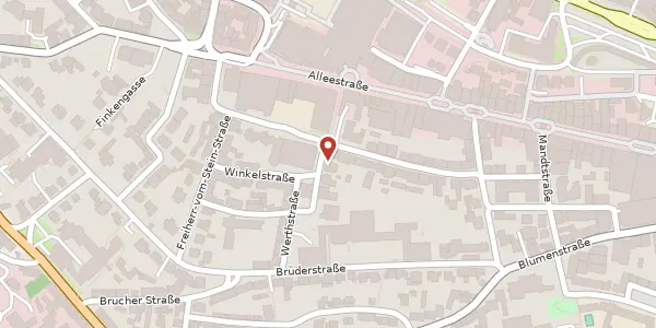 Karte der Umgebung von Luisenstr. 7, 42853 Remscheid