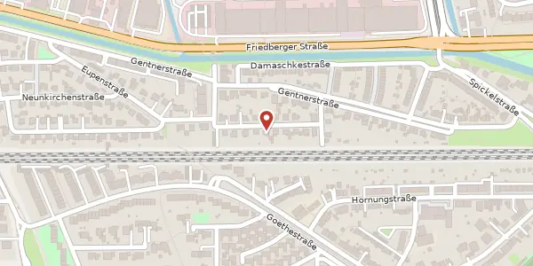Karte der Umgebung von Warndtstr. 66, 86161 Augsburg