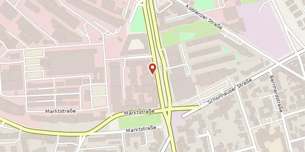 Karte der Umgebung von Bonner Str. 172-176, 50968 Köln