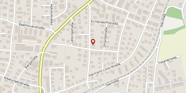 Karte der Umgebung von Goethestr. 14, 90513 Zirndorf