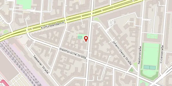 Karte der Umgebung von Joachim-Friedrich-Straße 48, 10711 Berlin