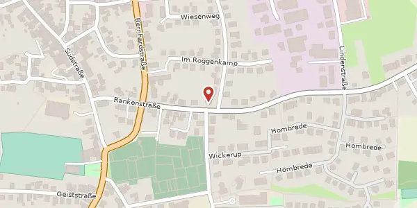 Karte der Umgebung von Rankenstr. 17, 59387 Ascheberg
