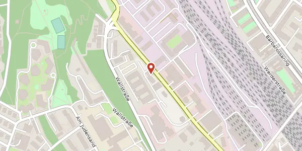 Karte der Umgebung von Mombacher Straße 93, 55122 Mainz