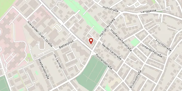 Karte der Umgebung von Göttelmannstraße 2, 55130 Mainz