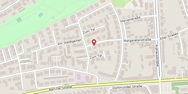 Karte der Umgebung von Parkstr. 9, 45731 Waltrop
