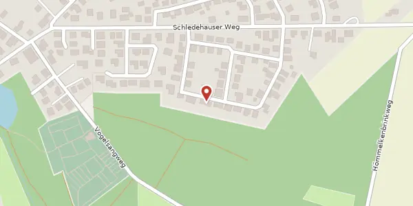 Karte der Umgebung von Lechtenkamp 17, 49086 Osnabrück