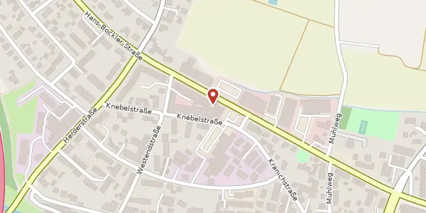 Karte der Umgebung von Brettergartenstr. 95, 90427 Nürnberg