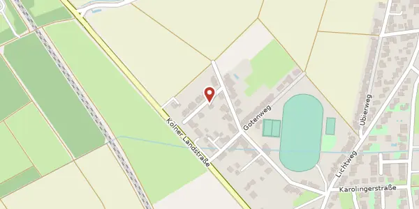 Karte der Umgebung von Friesenweg 1, 53332 Bornheim