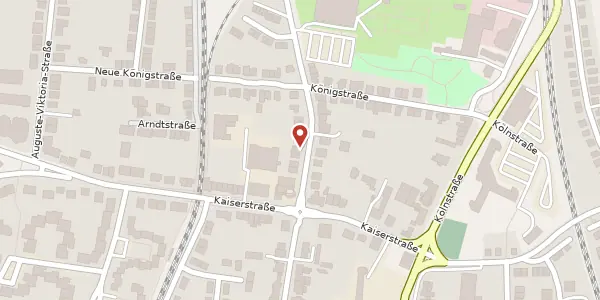 Karte der Umgebung von Kurfürstenstr. 7, 50321 Brühl