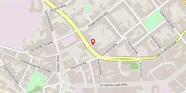 Karte der Umgebung von Viersener Str. 16, 41061 Mönchengladbach
