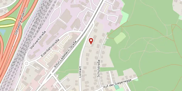 Karte der Umgebung von Lönkert 32, 33647 Bielefeld