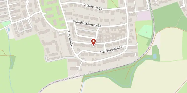 Karte der Umgebung von Kampenwandstr. 20, 85560 Ebersberg