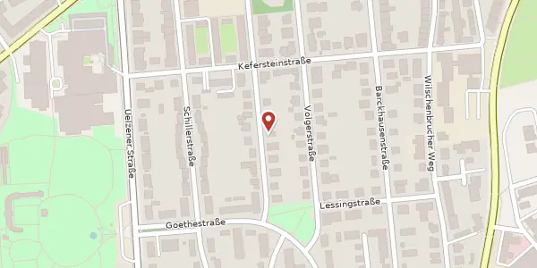 Karte der Umgebung von Gravenhorst-Straße 16, 21335 Lüneburg