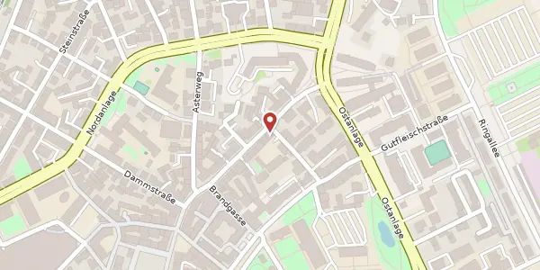 Karte der Umgebung von Walltorstr. 34, 35390 Gießen