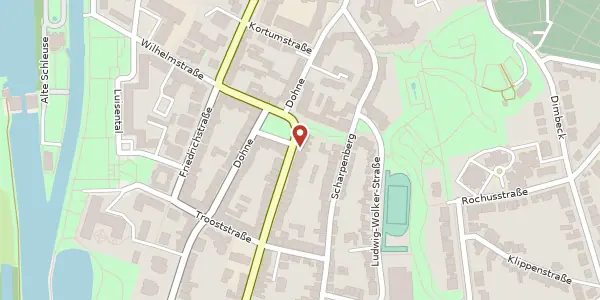 Karte der Umgebung von Kampstr. 7, 45468 Mülheim an der Ruhr