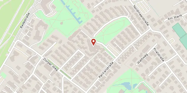 Karte der Umgebung von Friedenstr. 1, 26506 Norden