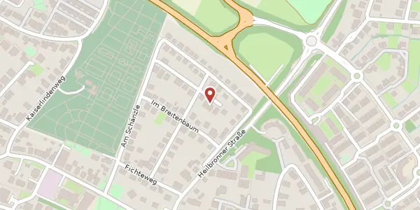 Karte der Umgebung von Keplerweg 3, 75015 Bretten