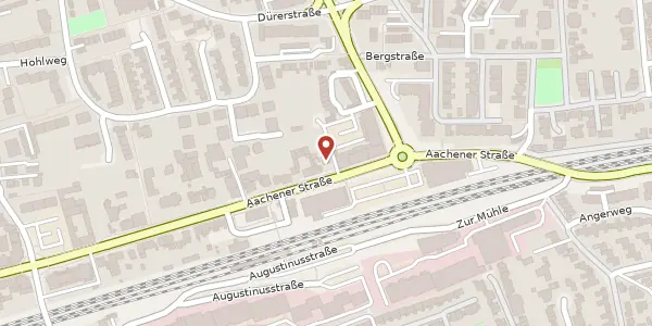 Karte der Umgebung von Aachener Str. 536, 50226 Frechen