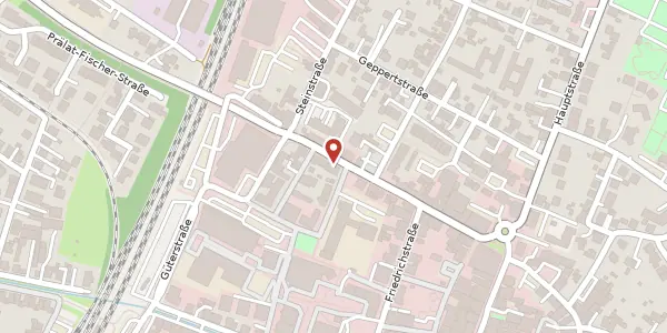 Karte der Umgebung von Rheinstraße 25, 77815 Bühl