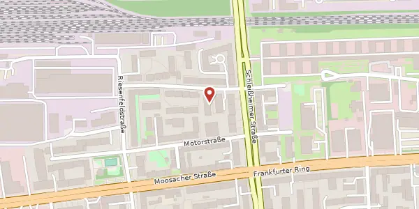Karte der Umgebung von Hamburger Str. 30, 80809 München