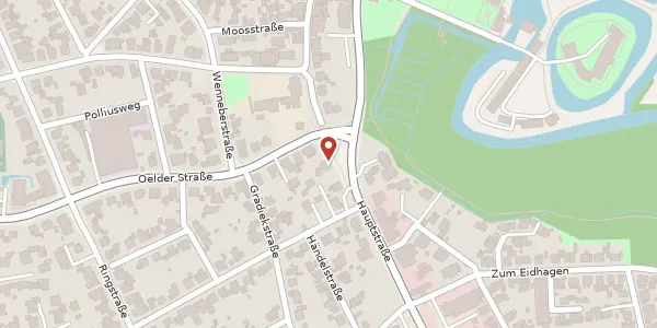 Karte der Umgebung von Hauptstr. 163, 33378 Rheda-Wiedenbrück
