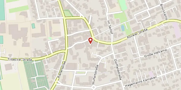 Karte der Umgebung von Roxeler Str. 581, 48161 Münster