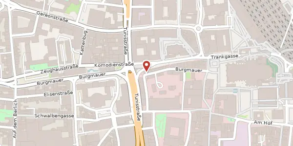 Karte der Umgebung von Burgmauer 28, 50667 Köln